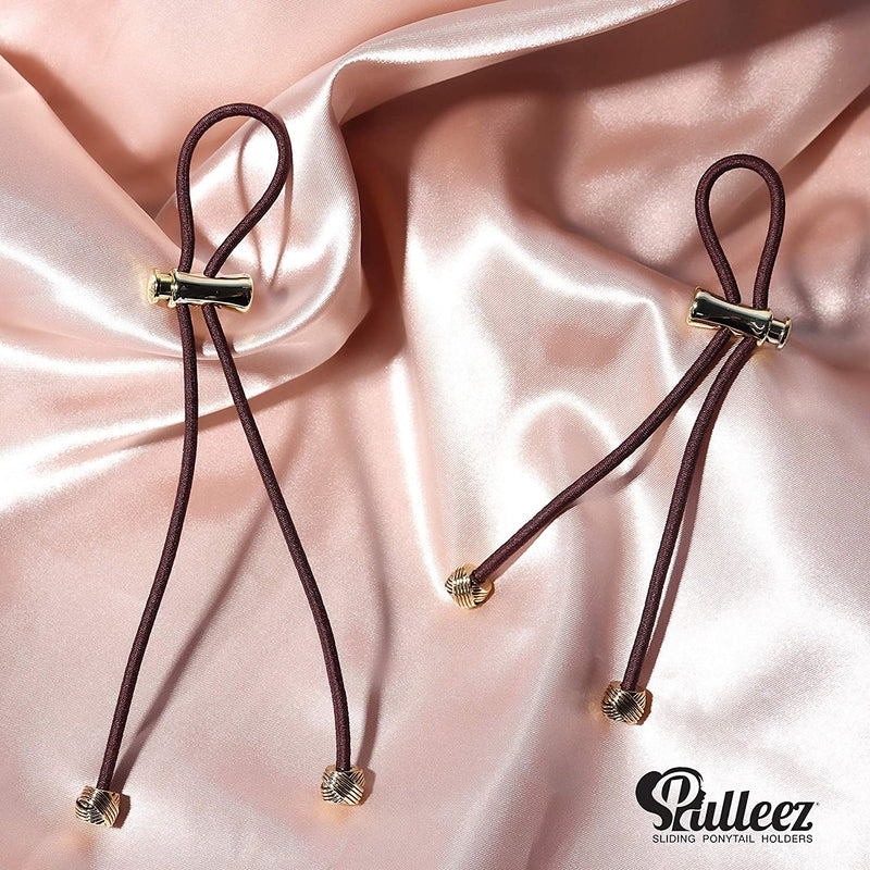 Pulleez PLUS Gold Knot on Brown - 11" cord